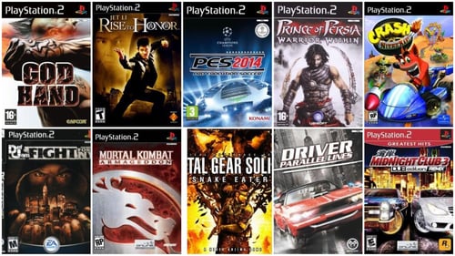 محاكي سوني2 + الألعاب