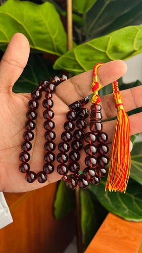 Iranian saffron fragrant rosary - apple-colored