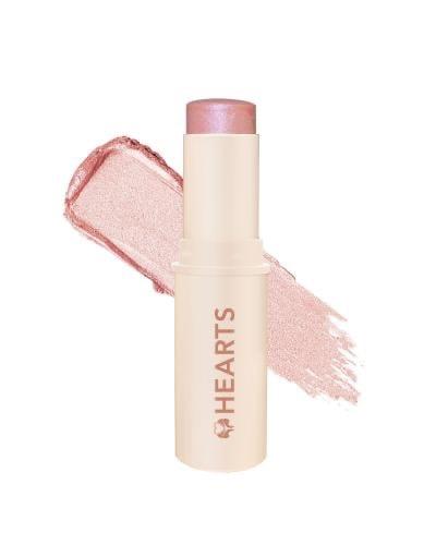Hearts highlighter stick Dewy Light Rose Sparkle 1...