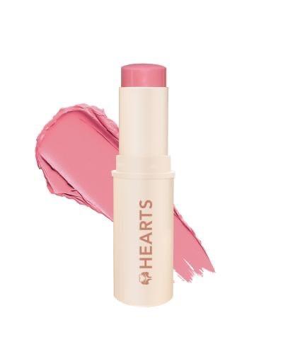 Hearts Stick blush and lip cream Rosewood 02