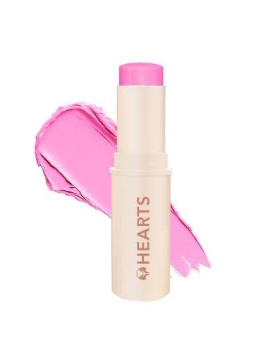 Hearts Stick blush and lip creamy bank 01