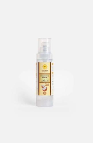 Coconut oil serum with vitamins C and E for face,...