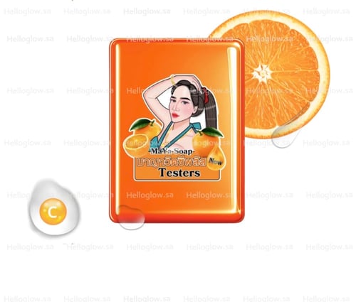 صابون مايا فيتامين سي بالبرتقال - MAYA SOAP 10x OR...