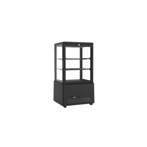 Four-pane glass refrigerator, dimensions 45.5 x 41...