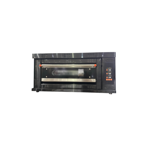 Single-deck electric oven, black, S1055