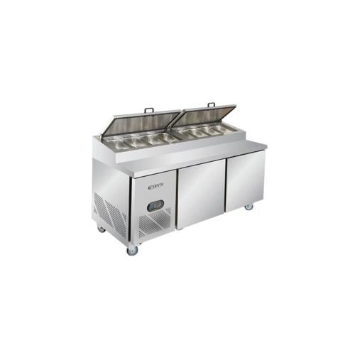Berjaya Malaysian Pizza Maker Refrigerator, 8 Comp...