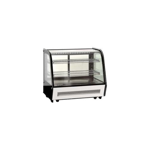 Curved display refrigerator 69*54 cm, stainless st...