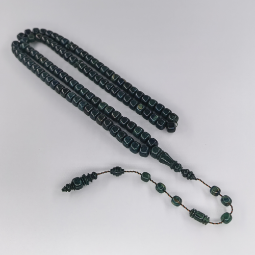 مسباح فاتوران اخضر بتعريق 99 خرزة