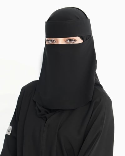 نقاب 3 بدون مقوى