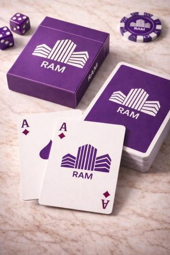 Playing cards with your brand identity