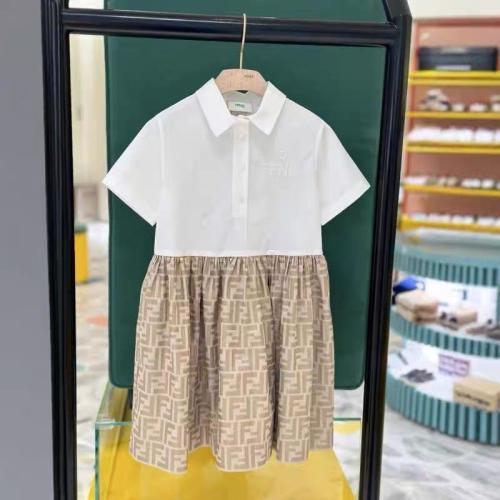 فستان فندي ( كيس الماركة مجاناً)