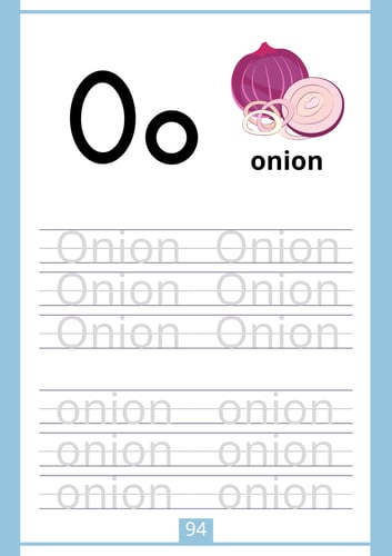 الحروف الإنجليزية المستوى الثالث