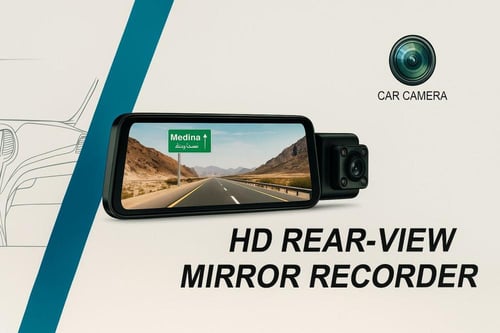 دش كم ماريا و 2 كيمرا امامي خلفي - HD REAR-VIEW MI...