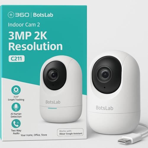 كاميرا مراقبة داخلية 2k-Botslab