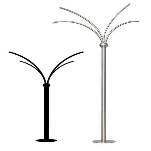 عامود ضباب نخلة 4 أفرع 12 نوزلات بارتفاع قابل للتع...