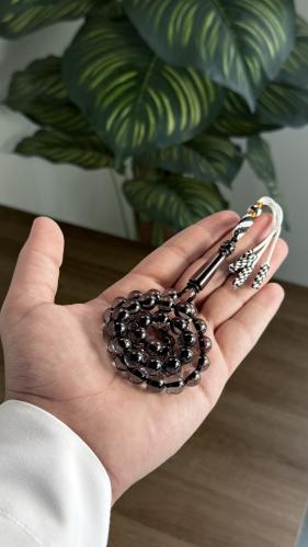 مسباح شفاف كركوشه ابيض باسود