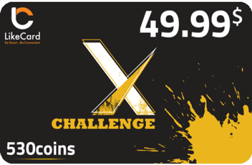 تشالنج اكس 49.99 530 كوينز