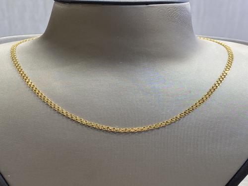 عقد ذهب عيار21/N-2133 الوزن ٣.٦١