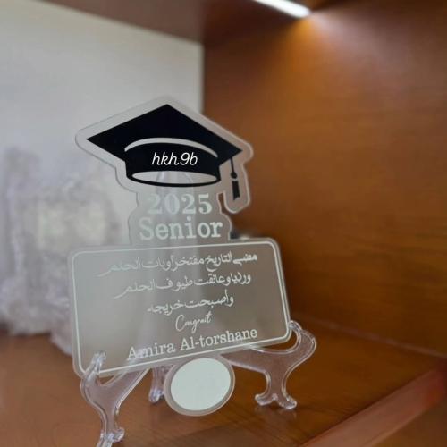 Graduation shields with a new design