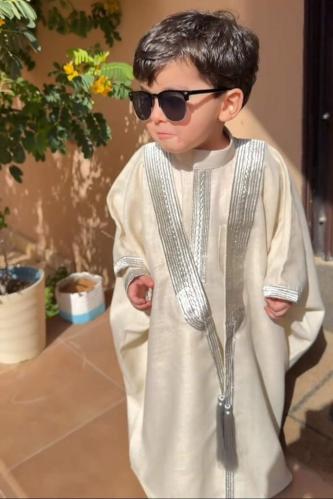 Child's Eid cloak and dress