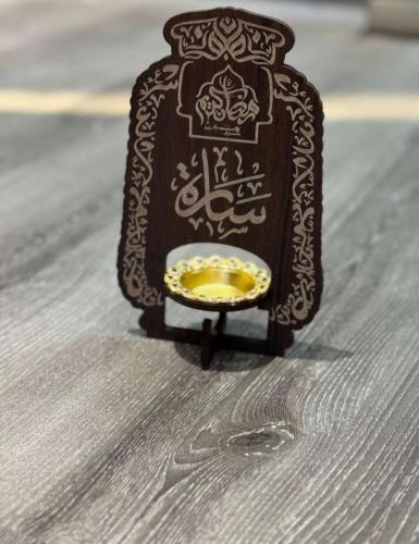 Wood incense burner as a gift for Ramadan
