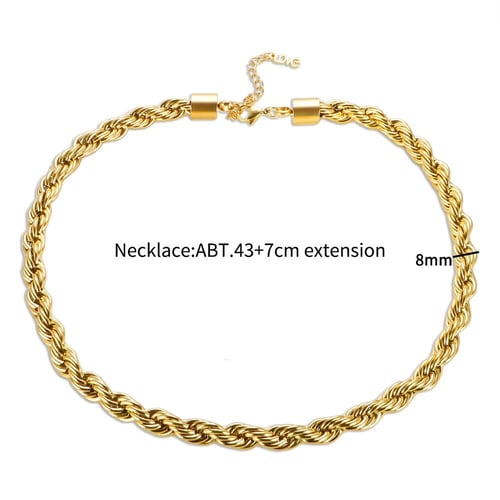 قلادة نسائية من الفولاذ المقاوم للصدأ مقاومة للماء...