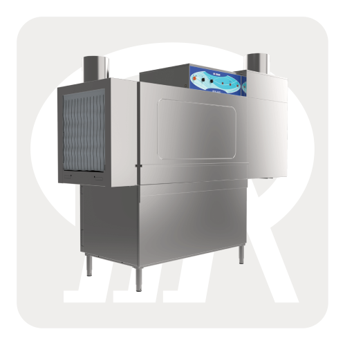غسالة أطباق من نوع سير ناقل BYK 220R/L + مجفف K70
