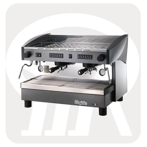 آلة تحضير قهوة إسبريسو احترافية بمجموعتين