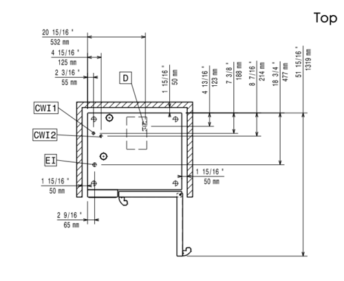 فرن كومبي كهربائي