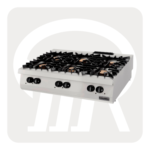 سطح غليان غاز 6 شعلات