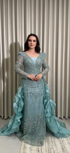 فستان سهرة موديل HM-04