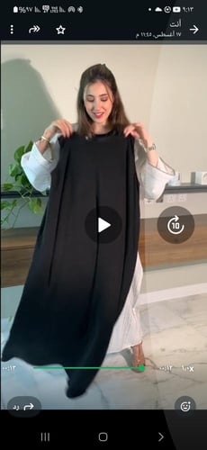 فستان عبايه