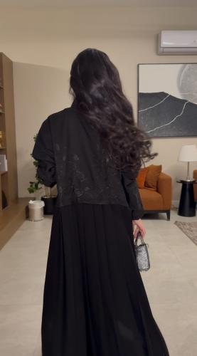 Black Towaabah Abaya