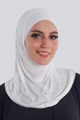 حجاب سوري قطعتين ليكرا - متعدد الالوان