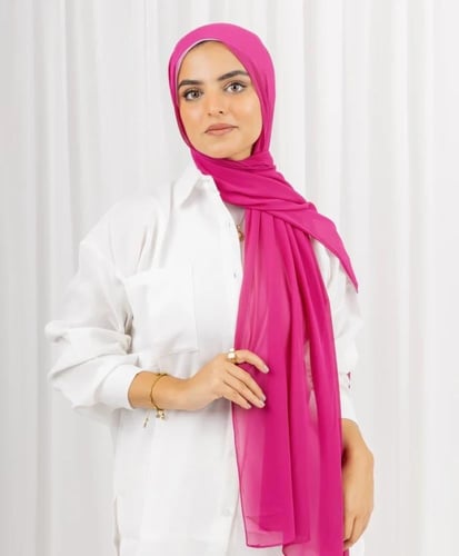 طرح ساده كريب شيفون - متعدد الالوان