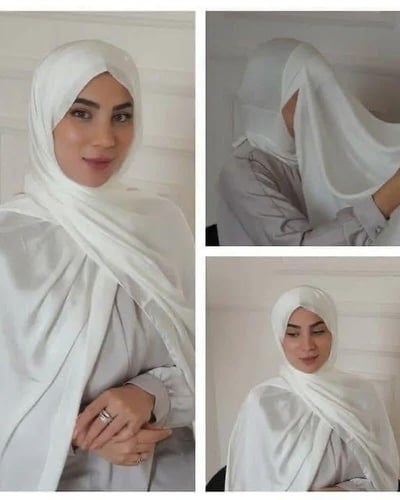 طرحه بتلبيسه للرقبه - متعدد الالوان