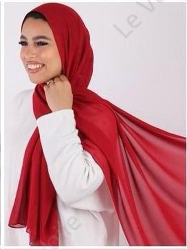 طرح ساده - متعدد الالوان Chifon Linen