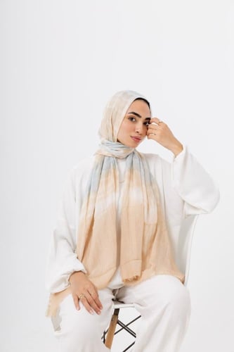 طرح قطن شاش ديجراديه - متعدد الالوان