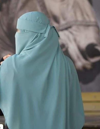 طقم خمار ماليزي ٢ قطعه - متعدد الالوان