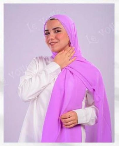 طرح ساده - متعدد الالوان Chifon Linen