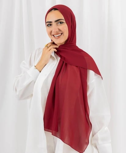 طرح ساده كريب شيفون - متعدد الالوان