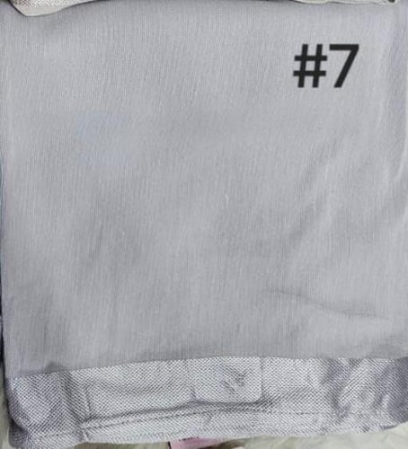 طرحه كويتي بشريط ستان - متعدد الالوان