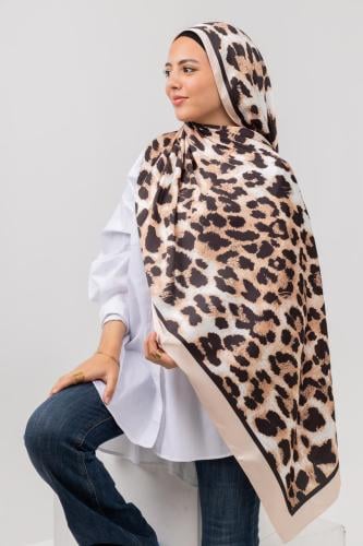 Leopard Silk Scarf