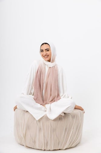 طرح قطن شاش ديجراديه - متعدد الالوان