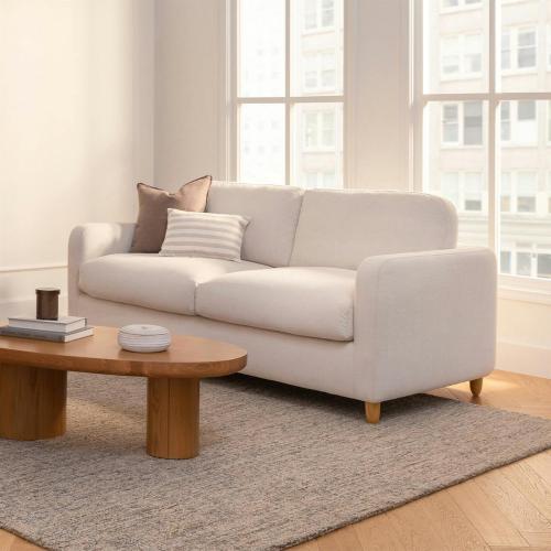 كنبة سرير شانيل (Sofa Bed) - الذَكِيَّة - أبيض كريمي