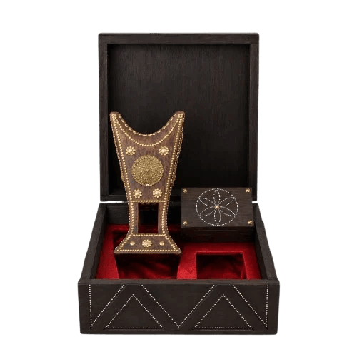 Hail-style incense holder box with an incense box