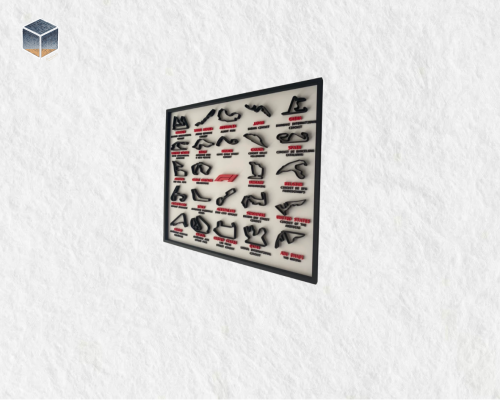 Formula 1 Tracks 3D Board - Full Version