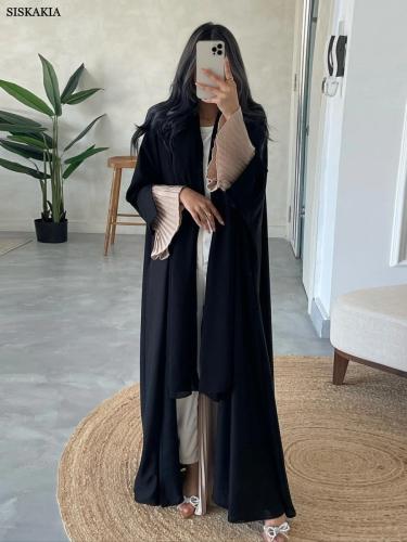 عباية Siskakia Fashion – قفطان مغربي بكشكشة أنيقة
