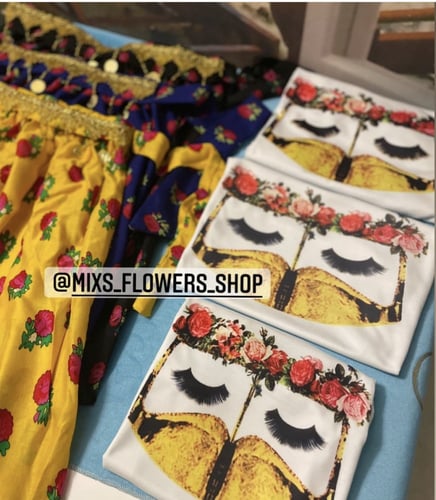 تيشرت برقع الورد (