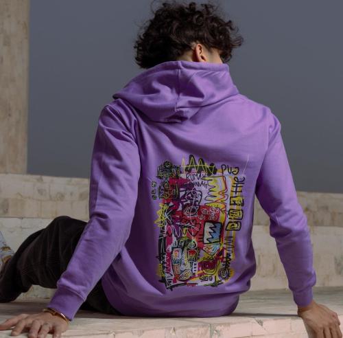 Purple Hoodie |Lama Boutique